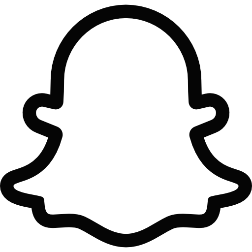 Snapchat icon black